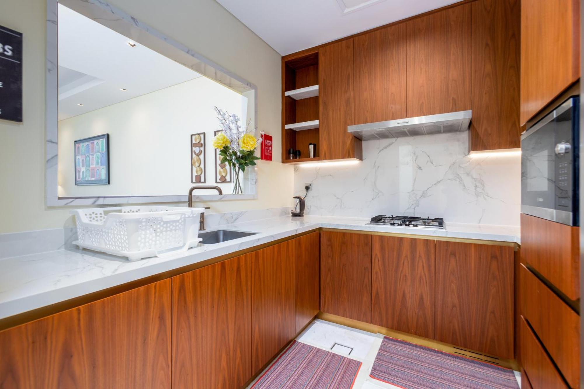 Modern 1Br Apartment, High Floor, Near Dubai Mall Экстерьер фото